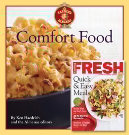 Old Farmer's Almanac Comfort Food & Cooking Fresh Bookazine