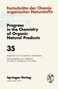 Fortschritte der Chemie Organischer Naturstoffe / Progress in the Chemistry of Organic Natural Products