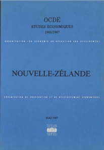 Etudes economiques de l'OCDE : Nouvelle-Zelande 1987
