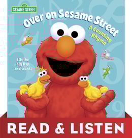 Over on Sesame Street (Sesame Street): Read & Listen Edition