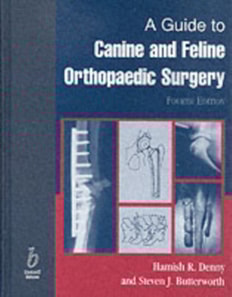 Guide to Canine and Feline Orthopaedic Surgery
