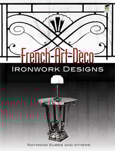 French Art Deco Ironwork Designs