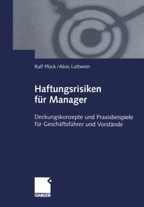 Haftungsrisiken für Manager