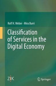 Classification of Services in the Digital Economy