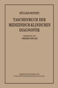 Taschenbuch der Medizinisch Klinischen Diagnostik