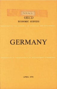 OECD Economic Surveys: Germany 1970