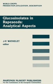 Glucosinolates in Rapeseeds: Analytical Aspects