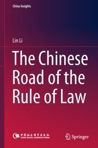 Chinese Road of the Rule of Law