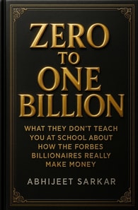 Zero to One Billion: What They Don't Teach You at School About How the Forbes Billionaires Really Make Money