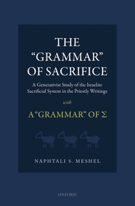 'Grammar' of Sacrifice