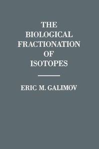Biological Fractionation of Isotopes