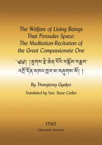Welfare of Living Beings That Pervades Space: The Meditation-Recitation of the Great Compassionate One eBook