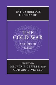 Cambridge History of the Cold War: Volume 3, Endings