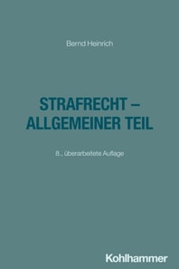 Strafrecht - Allgemeiner Teil