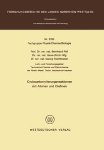 Cyclocarbonylierungsreaktionen mit Alkinen und Olefinen