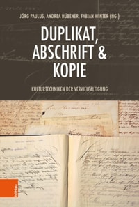 Duplikat, Abschrift & Kopie