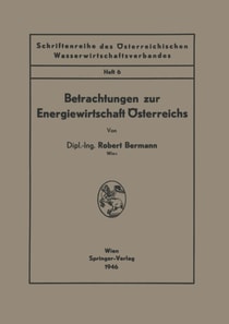 Betrachtungen zur Energiewirtschaft Österreichs
