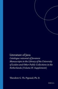 Literature of Java