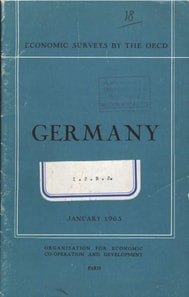 OECD Economic Surveys: Germany 1963