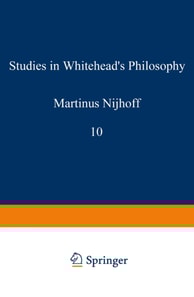 Studies in Whitehead's Philosophy