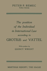 Position of the Individual in International Law according to Grotius and Vattel