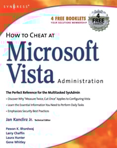 How to Cheat at Microsoft Vista Administration
