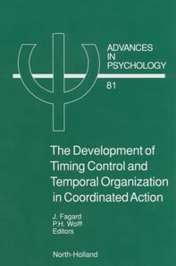Development of Timing Control and Temporal Organization in Coordinated Action
