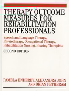 Therapy Outcome Measures for Rehabilitation Professionals