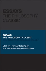 Essays by Montaigne