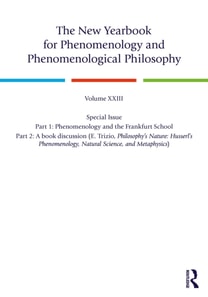 New Yearbook for Phenomenology and Phenomenological Philosophy