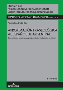 Aproximación fraseológica al español de Argentina