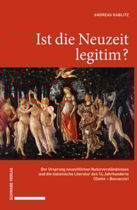 Ist die Neuzeit legitim?