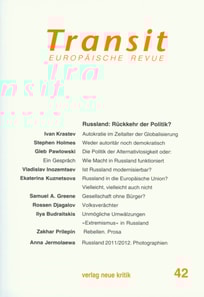 Transit 42. Europäische Revue