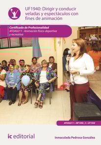 Dirigir y conducir veladas y espectaculos con fines de animacion. AFDA0211