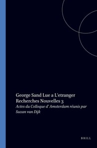 George Sand lue a l'etranger