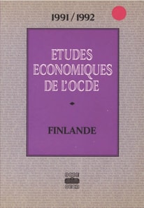 Etudes economiques de l'OCDE : Finlande 1992
