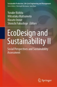 EcoDesign and Sustainability II