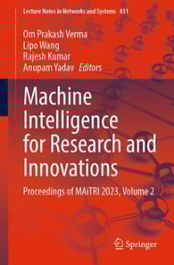 Machine Intelligence for Research and Innovations