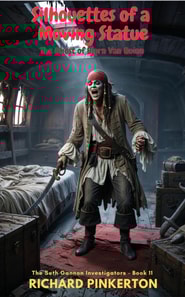 Silhouettes of a Moving Statue