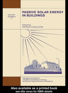Passive Solar Energy in Buildings