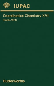 Coordination Chemistry-XVI