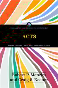 Acts (Word and Spirit Commentary on the New Testament)