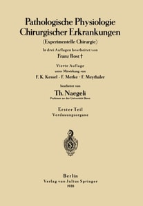 Pathologische Physiologie Chirurgischer Erkrankungen