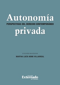Autonomia Privada. Perspectivas del Derecho Contemporáneo