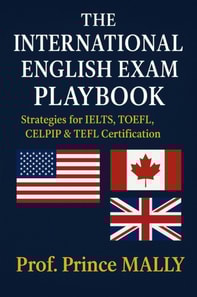 International English Exam Playbook: Strategies for IELTS, TOEFL, CELPIP & TEFL Certification