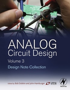 Analog Circuit Design Volume Three