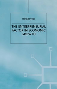 Entrepreneurial Factor in Economic Growth