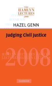 Judging Civil Justice
