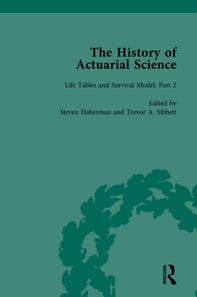 History of Actuarial Science Vol II