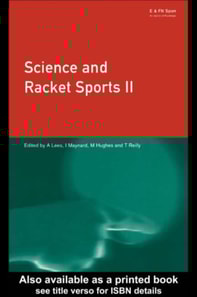Science and Racket Sports II